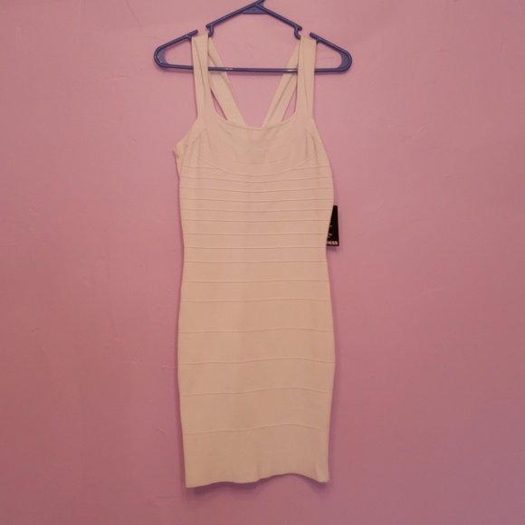 Express Dresses & Skirts - NWT Express White bandage dress, sz S